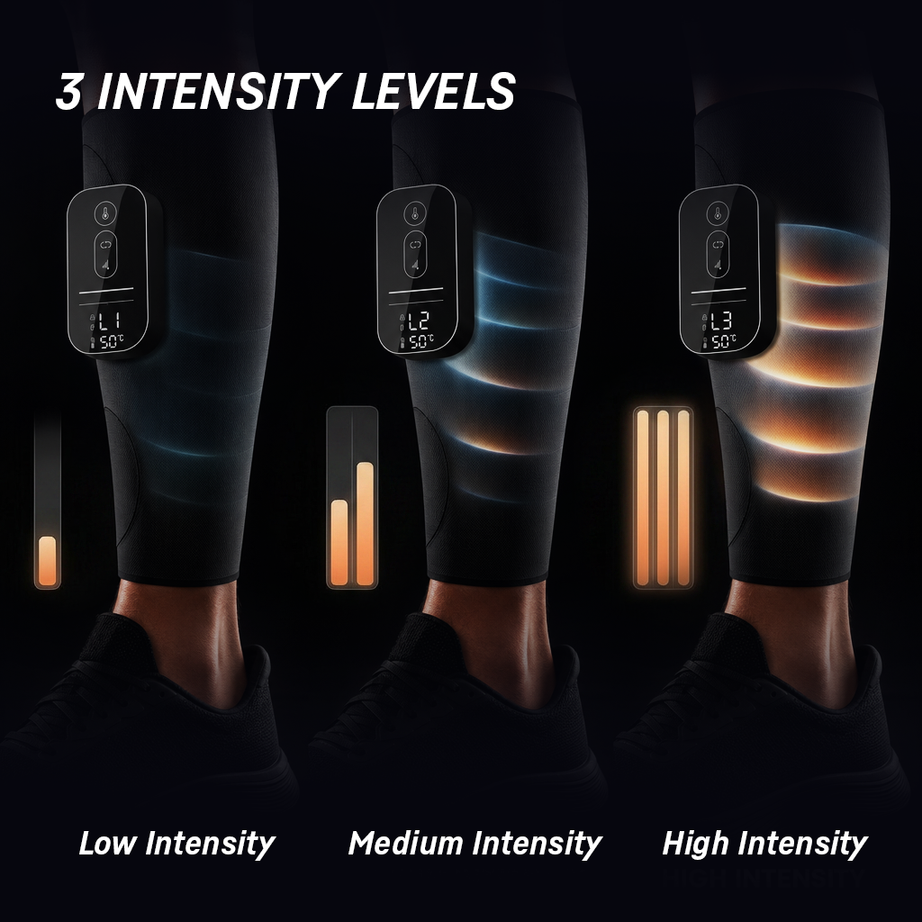 QUTEK CalvaPress – Calf Compression & Heat Therapy