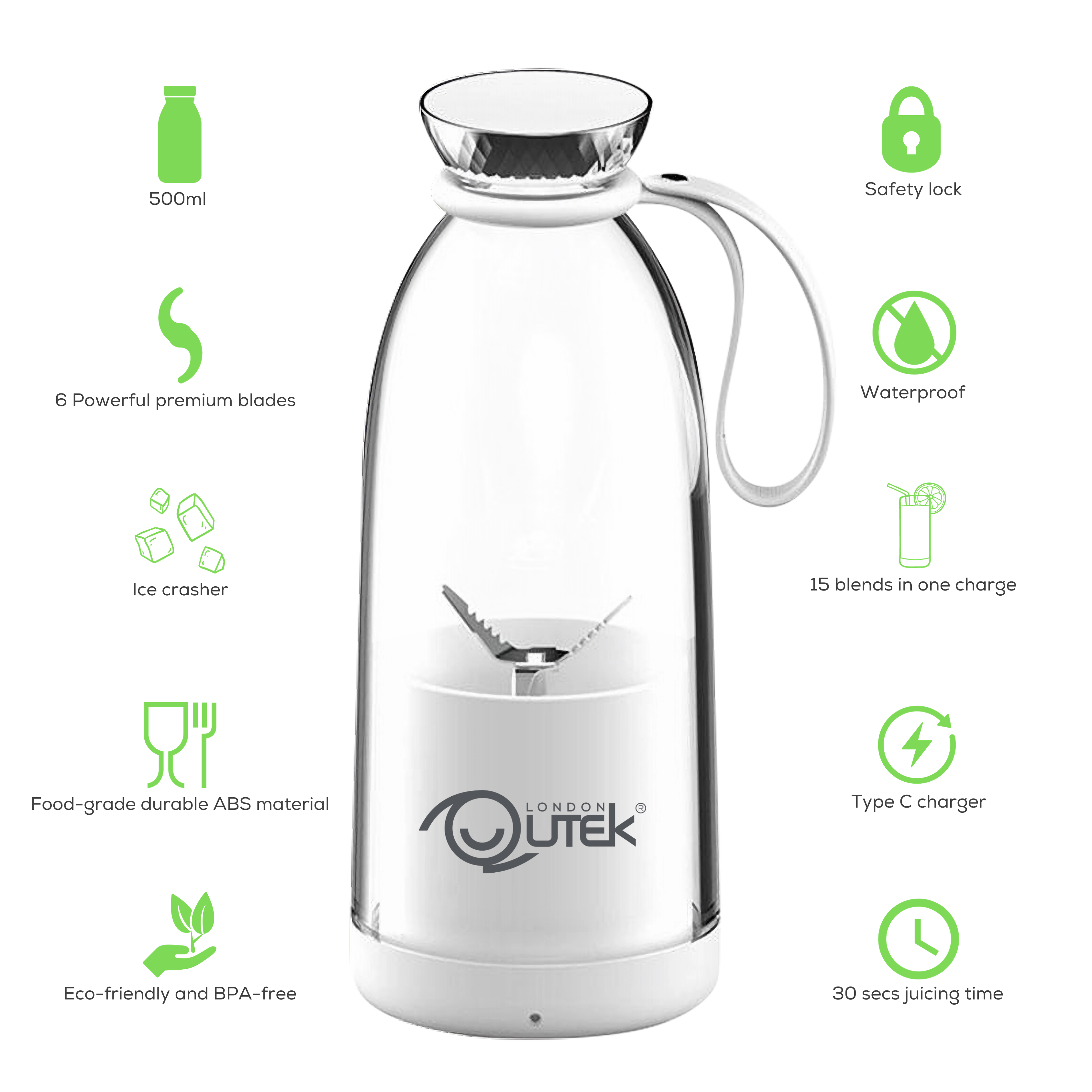 FreshBlend Smart Portable Blender