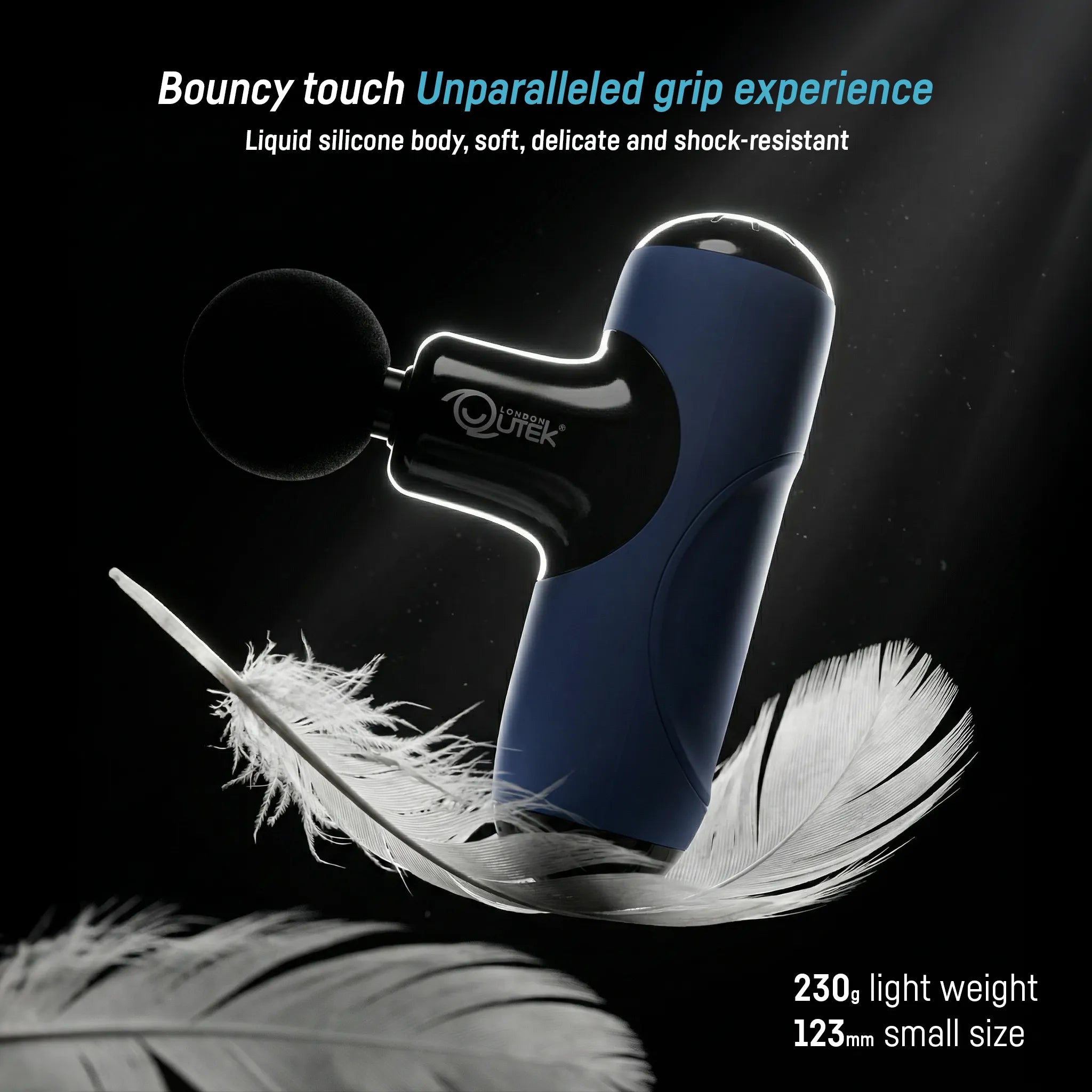 MINI 305 Gun Therapy Massager (Blue)