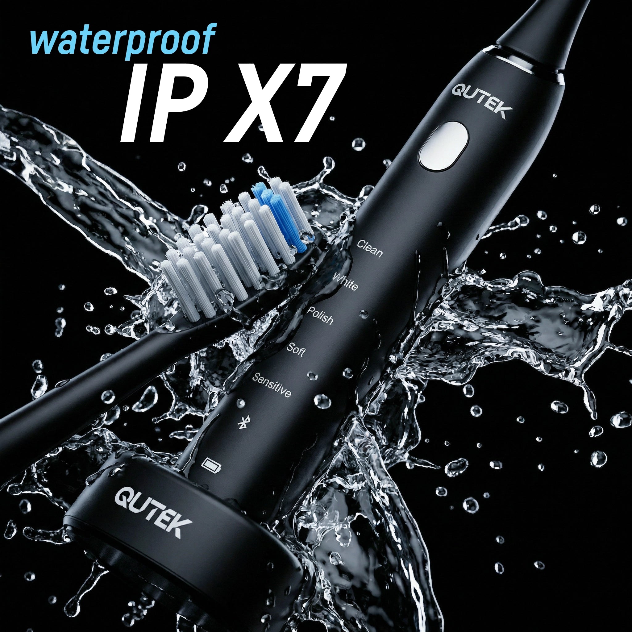 DENTiCARE Smart Sonic Toothbrush (Black)