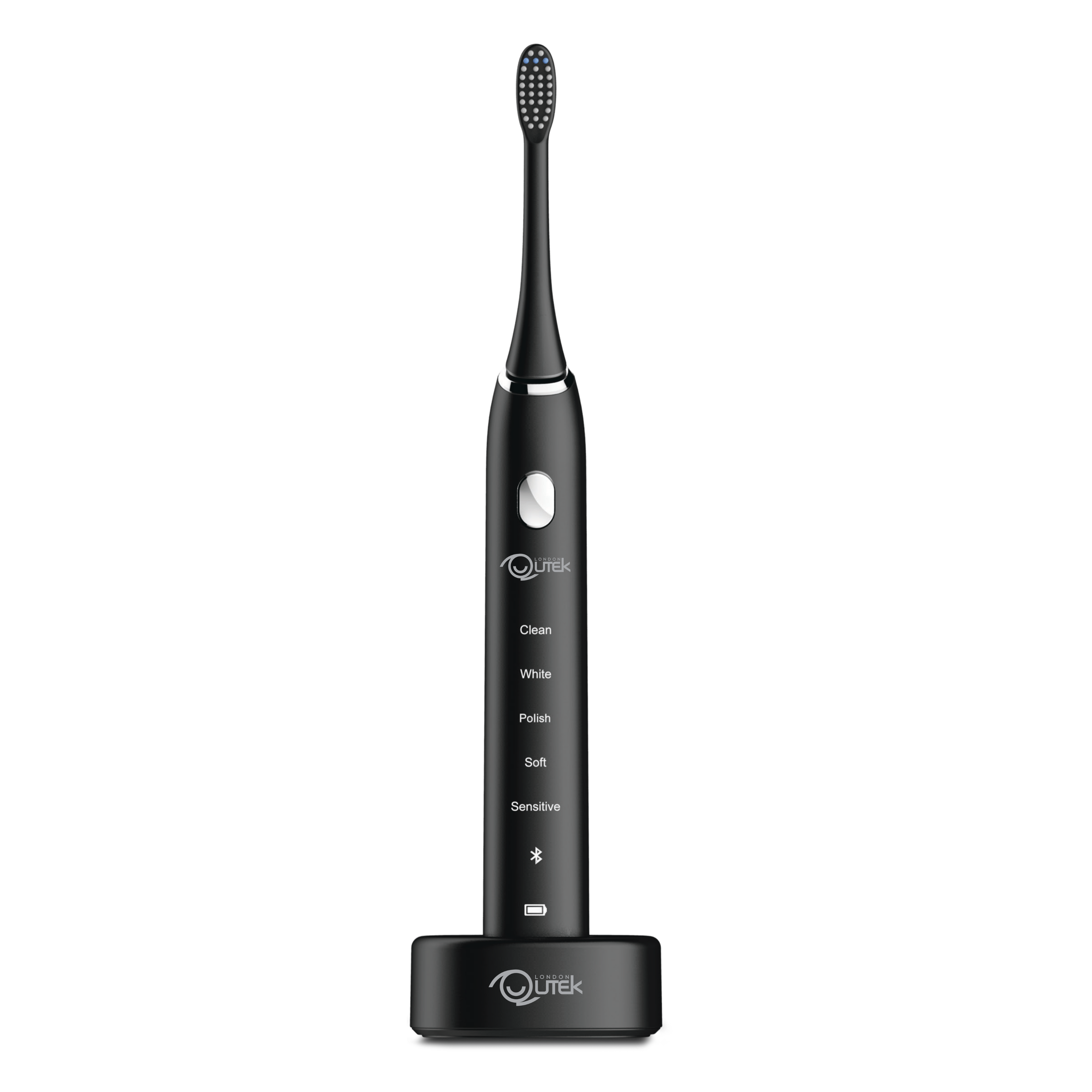 فرشاة الأسنان الصوتية الذكية - الاسود