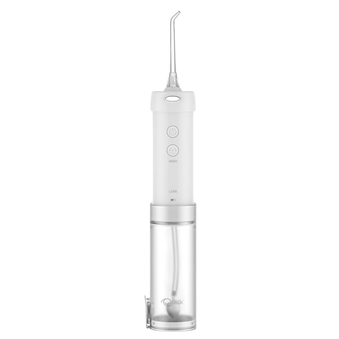 FLUORA Portable Sonic Water Flosser (White)